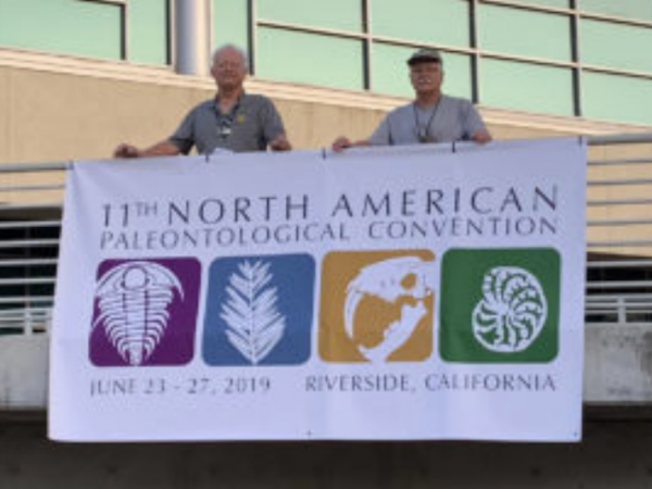 Figure 3. Jack and Tom on the walk in to the conference.