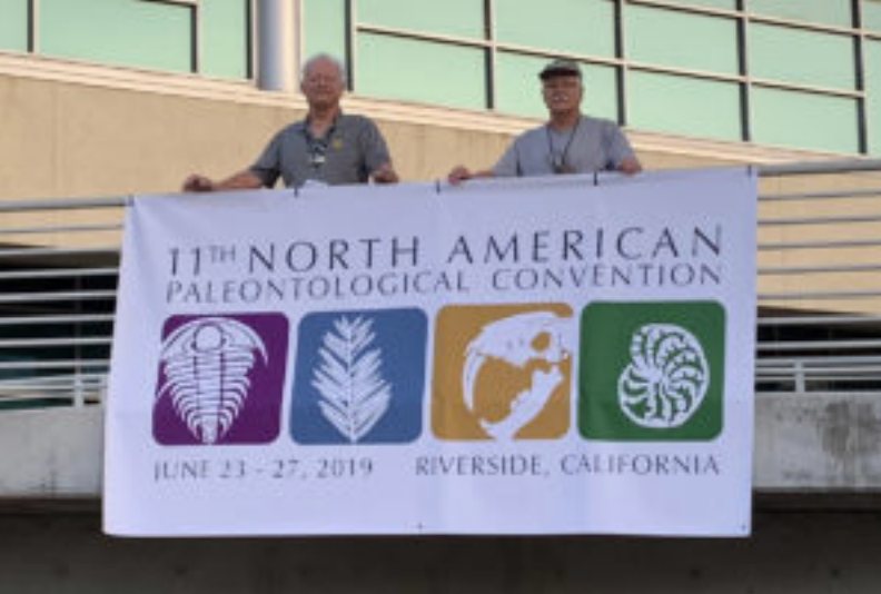 Figure 3. Jack and Tom on the walk in to theconference.