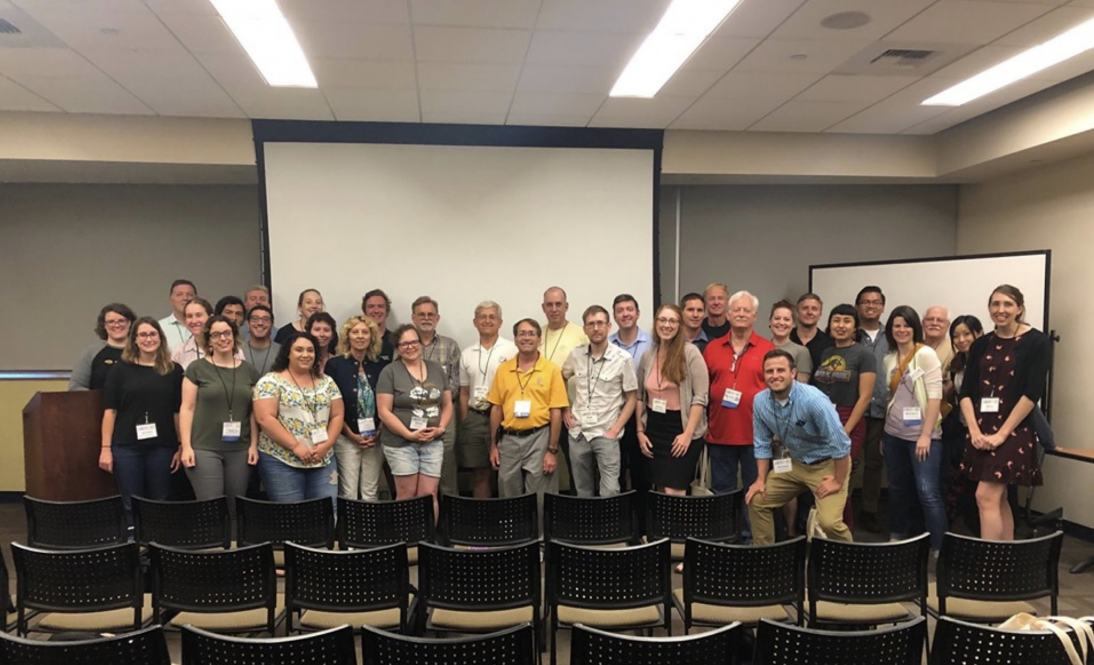 Group photo after the FOSSIL symposium