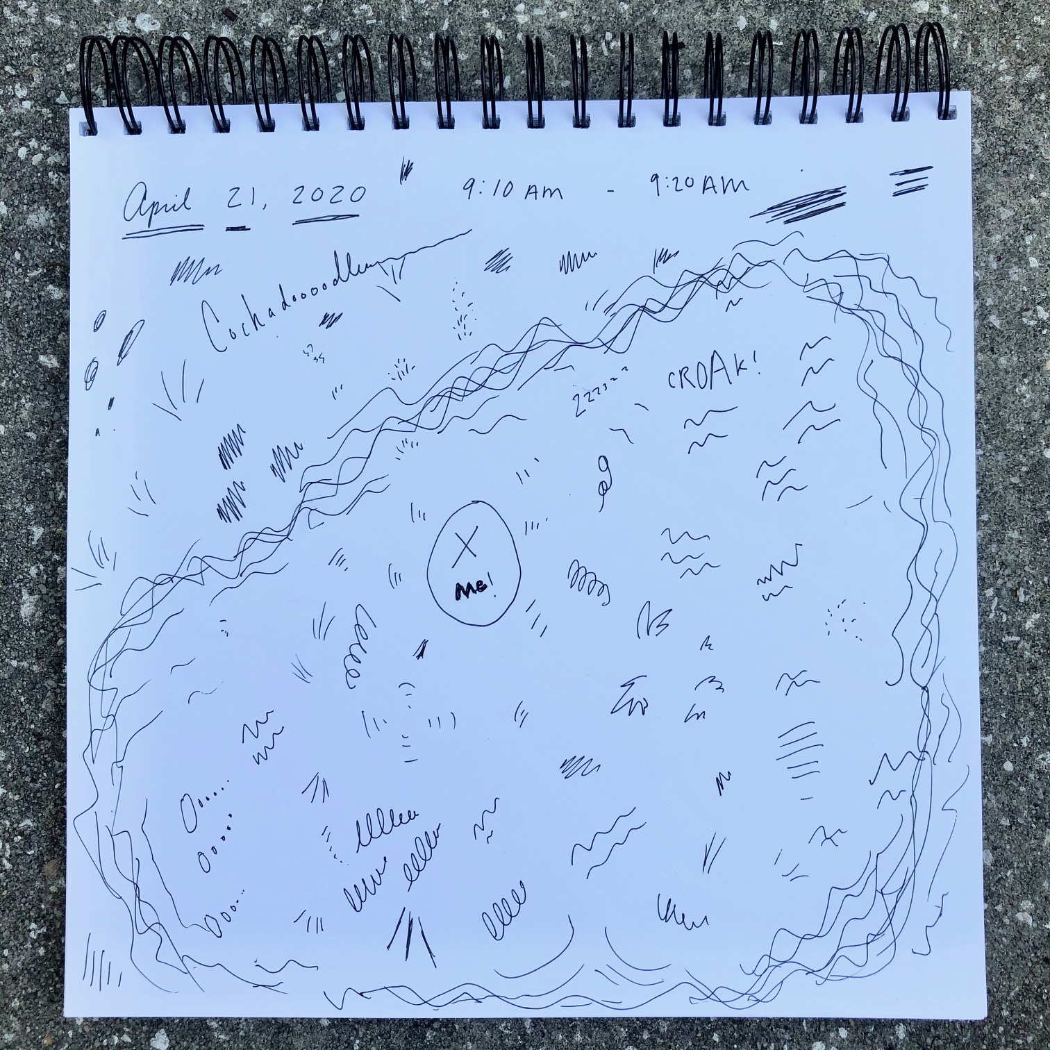 sound map of doodles