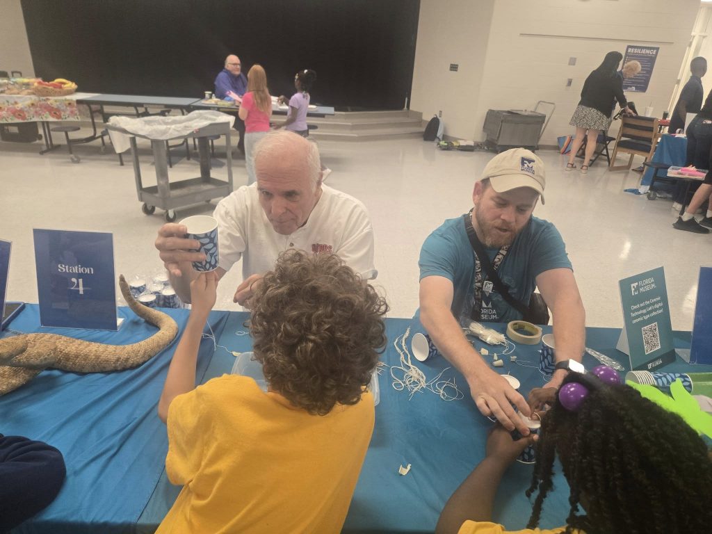 participants at the Florida Museum Science night