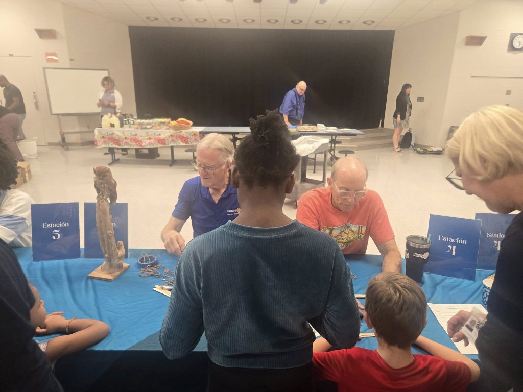 participants at the Florida Museum Science night