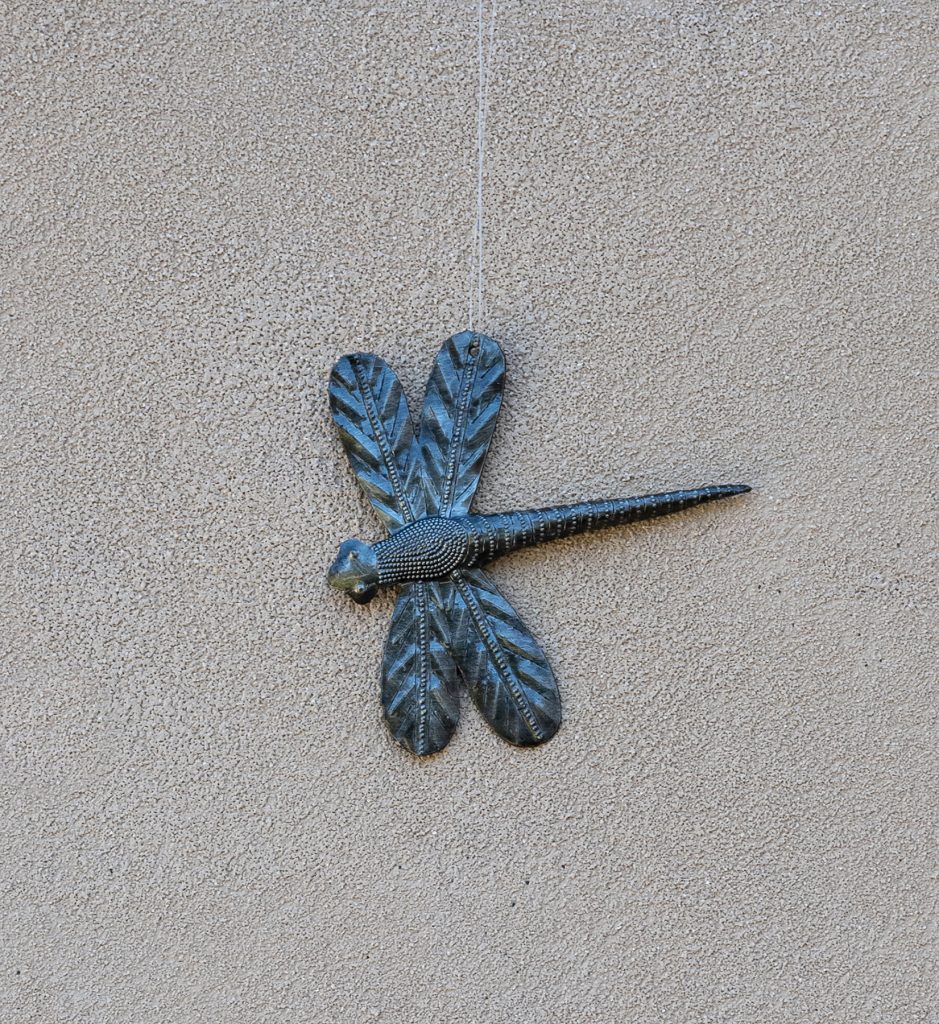 metal dragon fly ornament