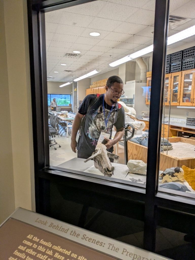 Work being done at The Gray Fossil Site