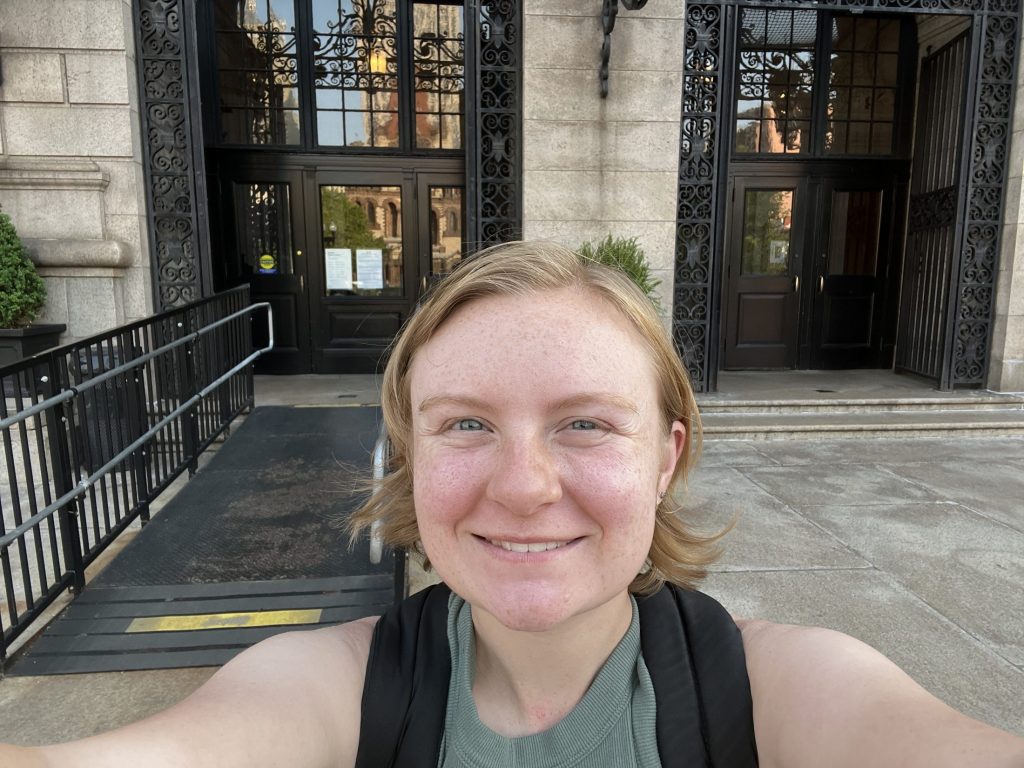 Gloria Church at the entrance of MIT