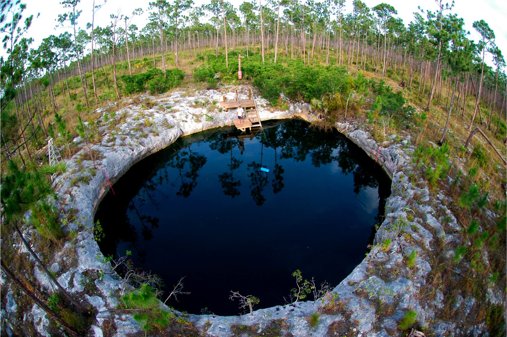 Fossils From Bahamian Blue Hole May Give Clues To Early Life