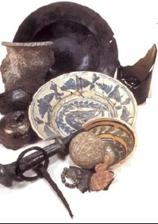 Spanish and Indian artifacts 