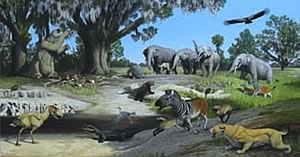 Pliocene painting