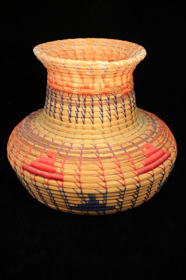 Basket by Seminole artist Paul Billie