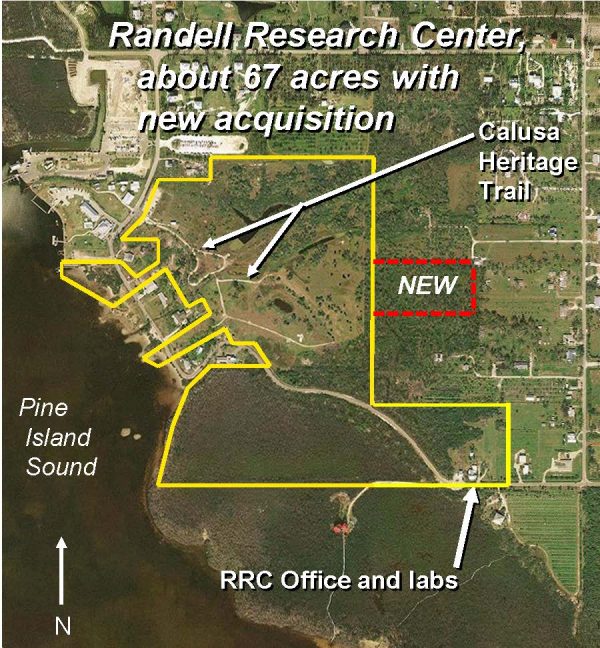 Map of land acquisition