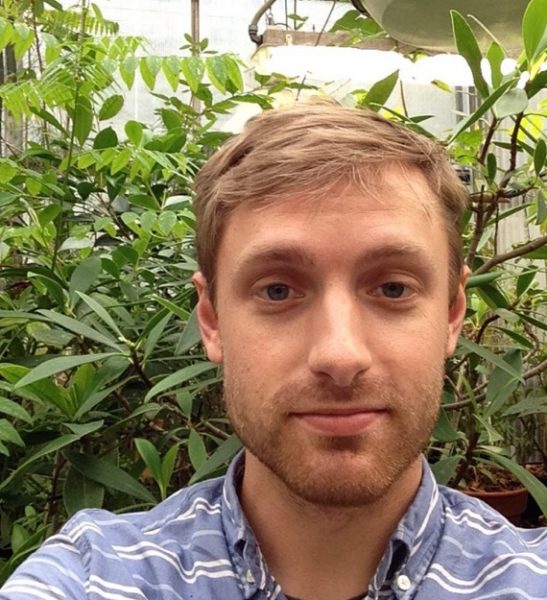 Greg Stull, a biology doctoral student, received the Austin Award for his work on molecular botany and paleobotany. Photo courtesy of Greg Stull