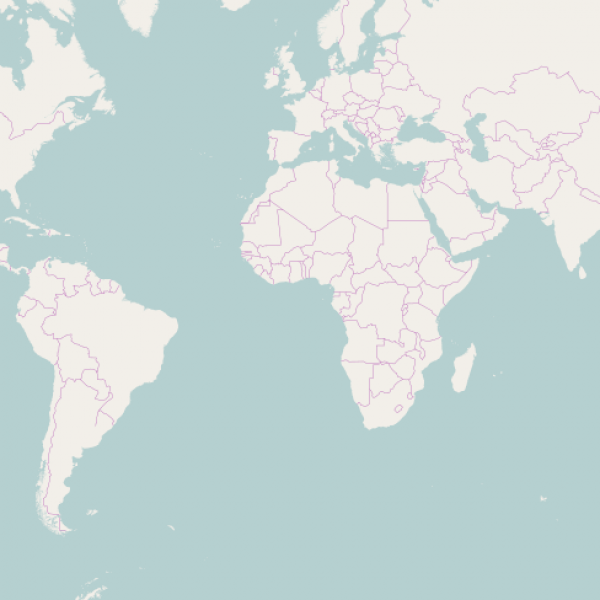 map showing one lionfish collected in 1800