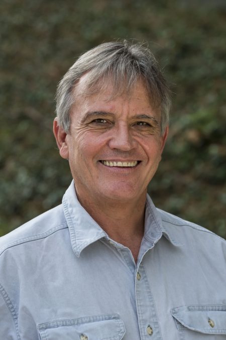 Gavin Naylor was hired to lead the Florida Museum shark research program in May 2017. Florida Museum photo by Jeff Gage