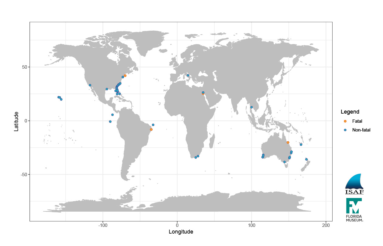 world map showing attack locations