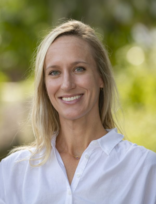 A headshot of a female scientist