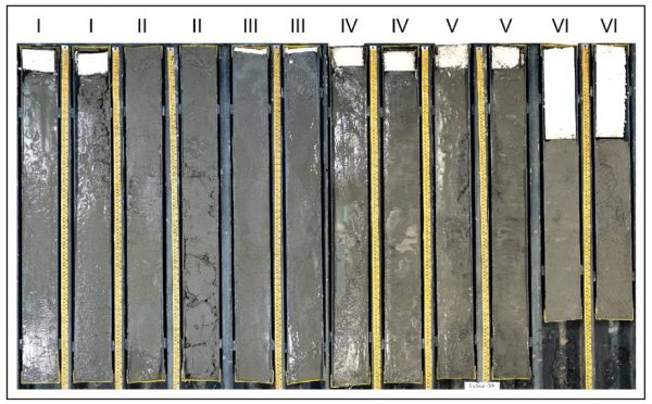 Image of sediment cores