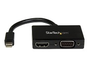 Startech mini-DisplayPort to HDMI + VGA Black