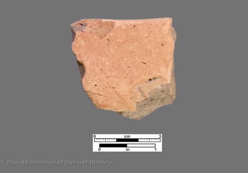 1 rim sherd with plain surface