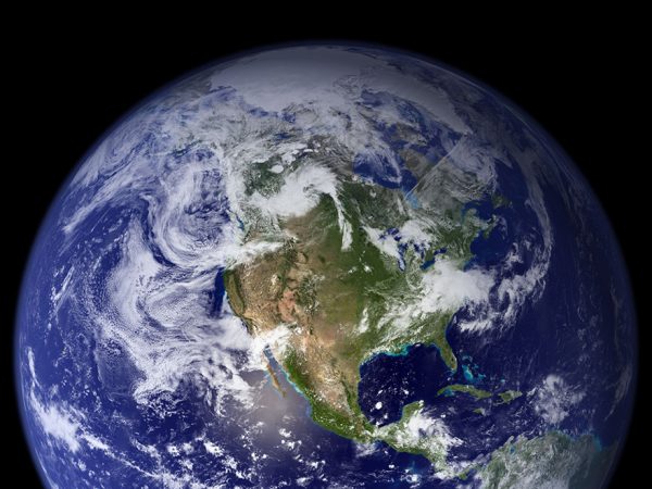 photo of Earth from space