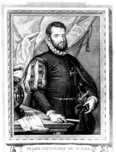 portrait of Pedro Menendez