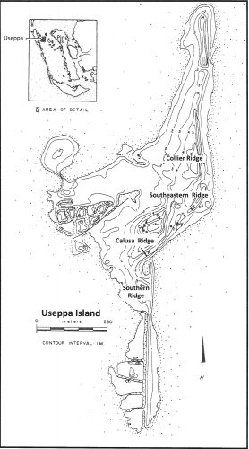 line drawing of Useppa Island