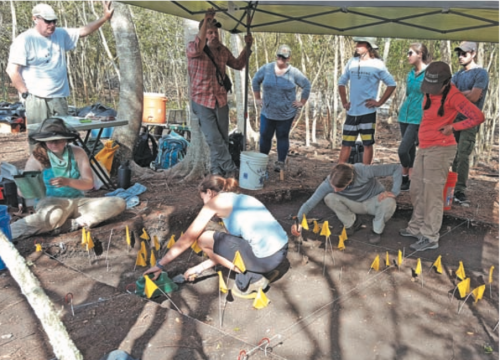 excavation at San Anton