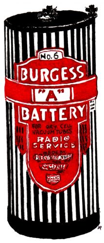 pen drawing of Burgess Battery