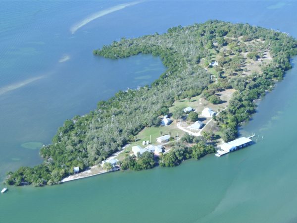 aerial view of Mondongo Island