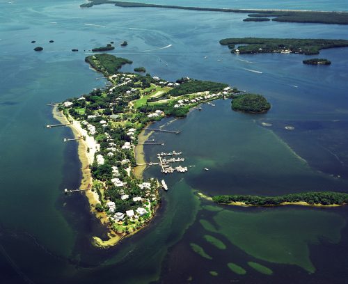 aerial photo of Useppa Island