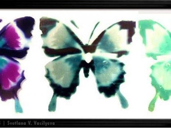 smart windows device shaped like a butterfly