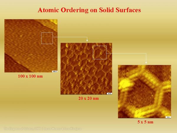 composite of magnified oxidization