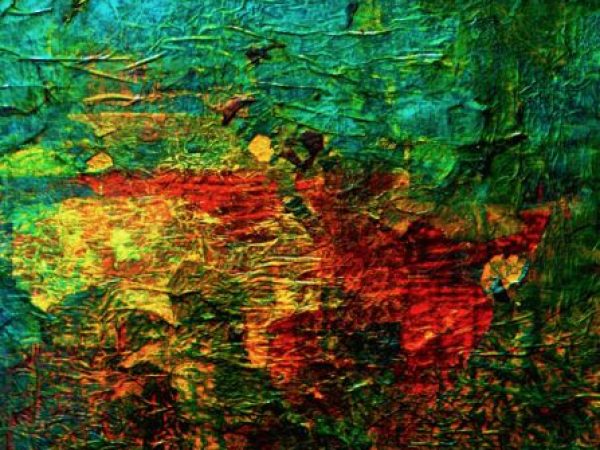 interpretive painting of marine life