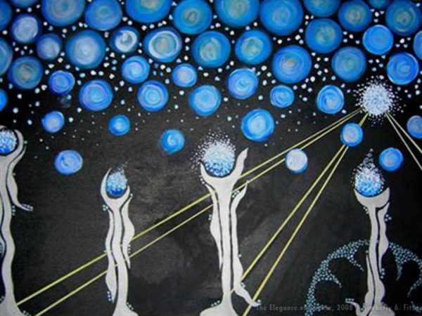 artistic interpretation of receptors in the human body