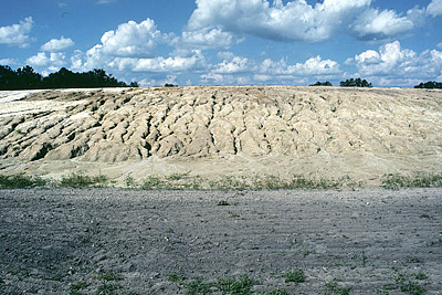 race track site in 1987