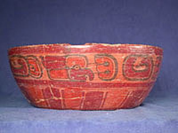 Ceramic Bowl, Copán Area, Honduras. Late Classic Maya, A.D. 600-900