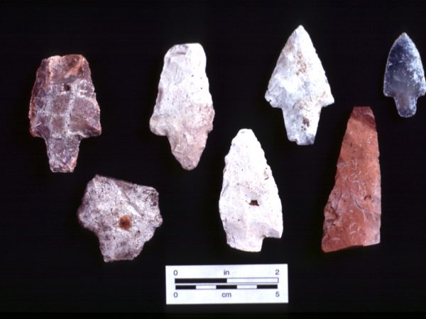 dart points, spear points, and knives