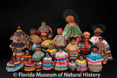 Figure 1: Dolls from the Ethnographic collection. Photo Credit: Kristen Grace.