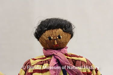 Figure 24 Male doll with real hair.