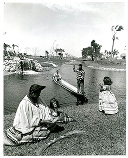 Figure 2: Photograph of Florida Seminoles. Courtesy of Woodward W. Hanson (PIX-017_HFA).