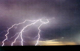 Lightning. Photo courtesy National Weather Service