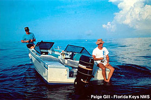 Fishing boat. Photo courtesy Florida Keys National Marine Sanctuary