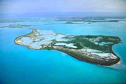 Florida Bay aerial view. Photo courtesy South Florida Water Management District