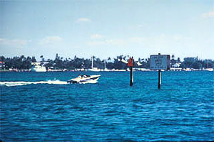 Navigational marker. Photo courtesy U.S. Geological Surve