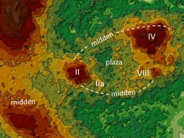 Lidar map of Garden Patch site