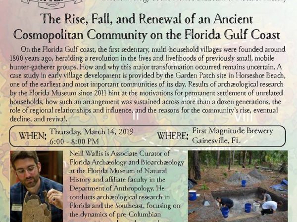 Archaeology on Tap event flier