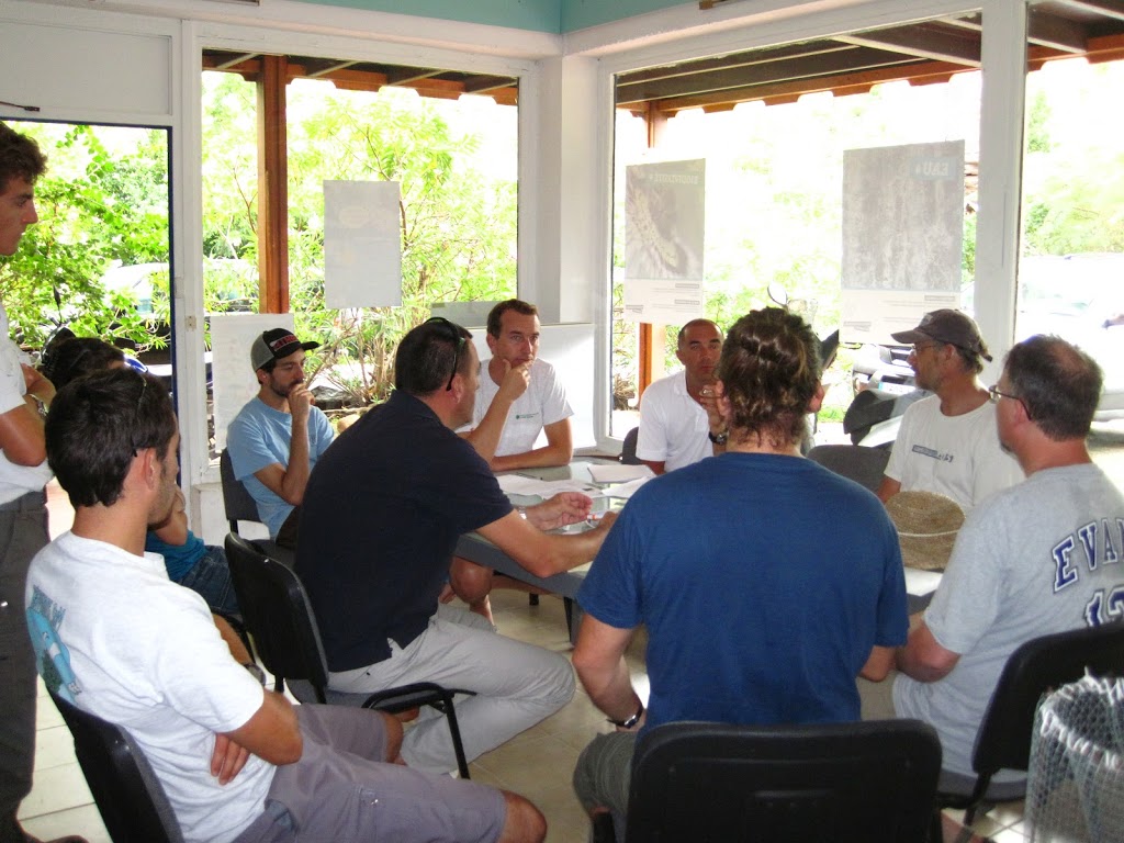 meeting with the staff