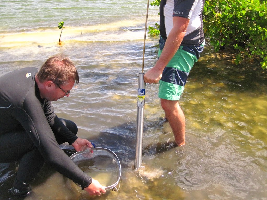 operating the yabby pump