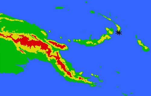 Chloritis fausta - MAP