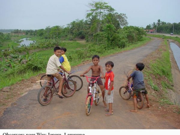 kids with bikes