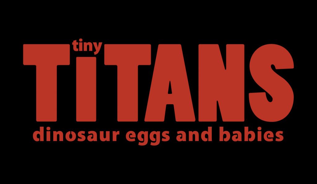 Tiny Titans exhibit logo